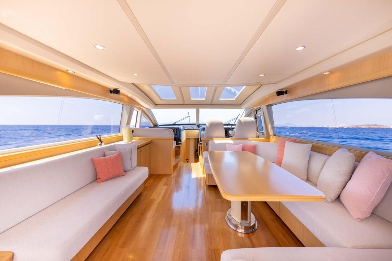 a boat on the water aboard PRINCESS V70 Yacht for Sale