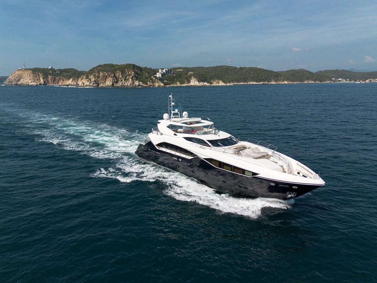 a boat on the water aboard M5 Yacht for Sale
