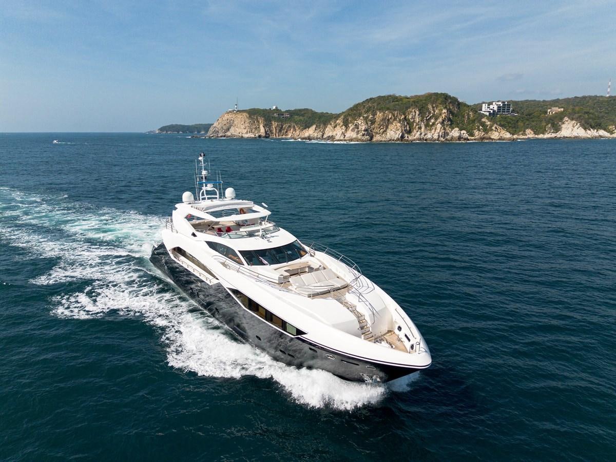 a boat on the water aboard M5 Yacht for Sale