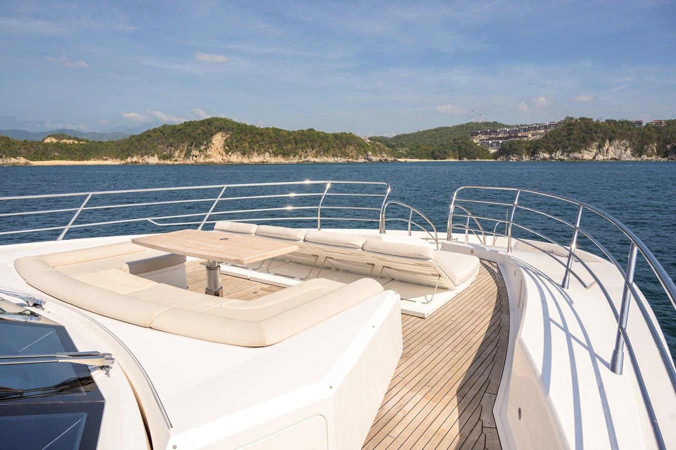 a boat on the water aboard M5 Yacht for Sale
