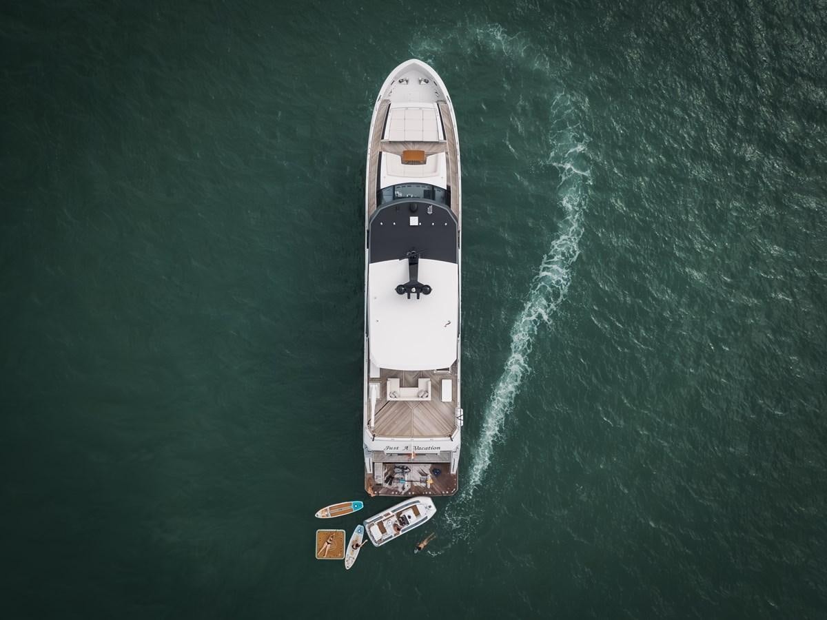 graphical user interface, calendar aboard JUST A VACATION Yacht for Sale