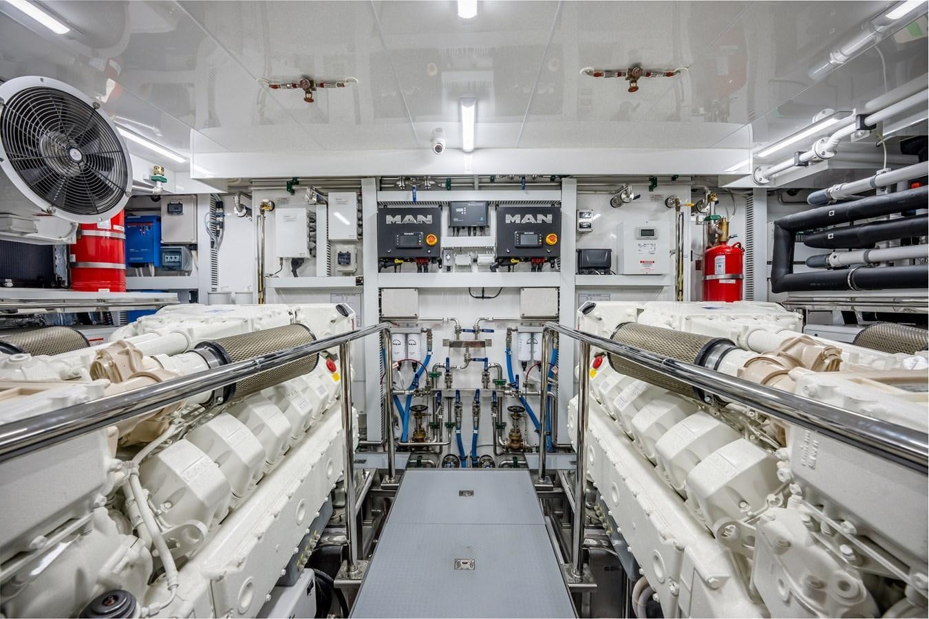 a room with machinery and equipment aboard JUST A VACATION Yacht for Sale