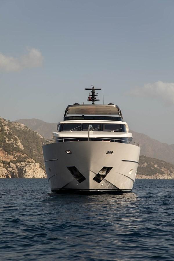 a boat in the water aboard CYBELE Yacht for Sale