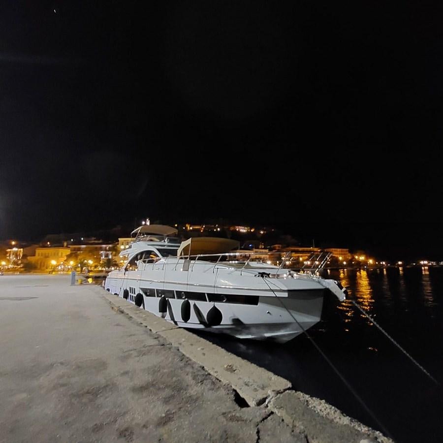 a boat on a snowy hill aboard BELLA MIA Yacht for Sale