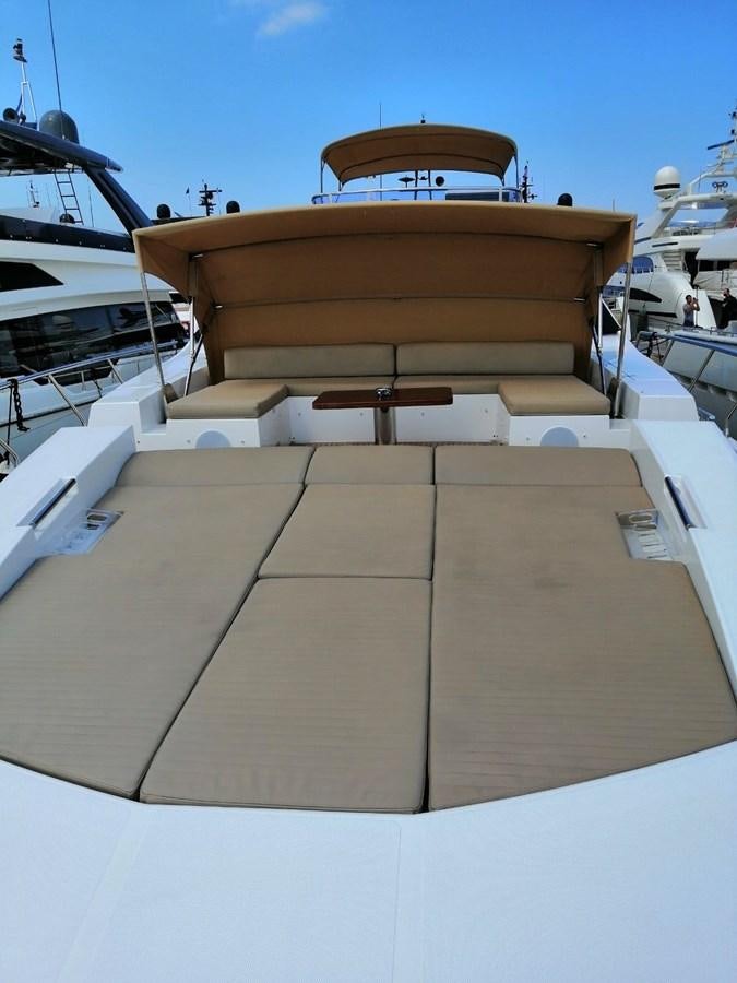 a boat on the water aboard BELLA MIA Yacht for Sale