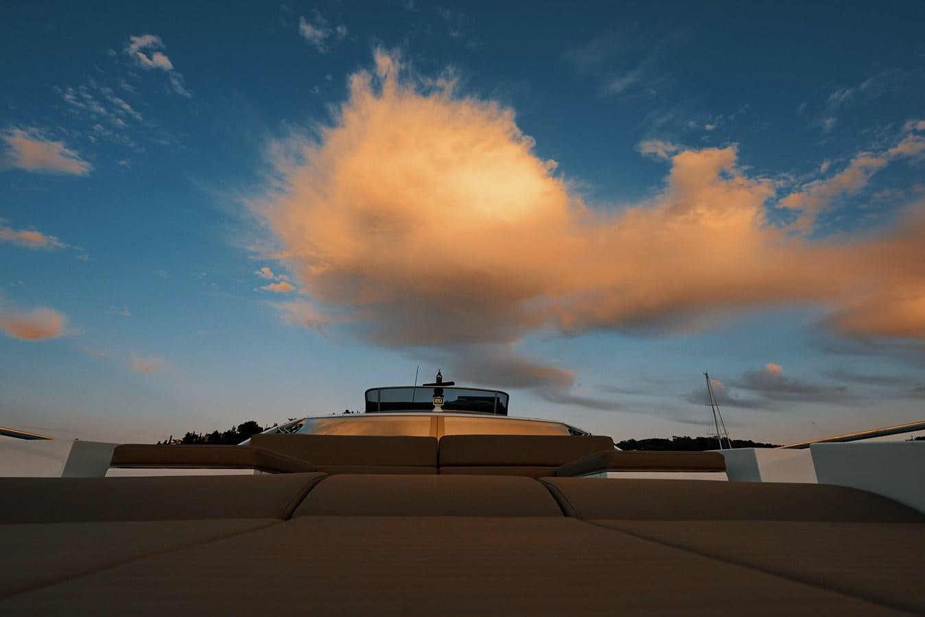 a person standing on a sand dune aboard BELLA MIA Yacht for Sale