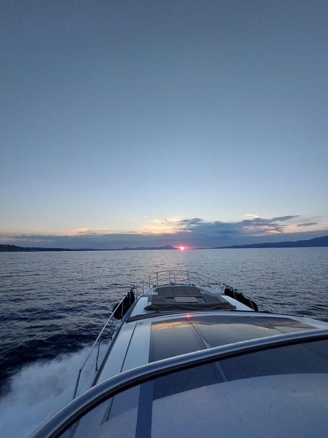 a boat on the water aboard BELLA MIA Yacht for Sale