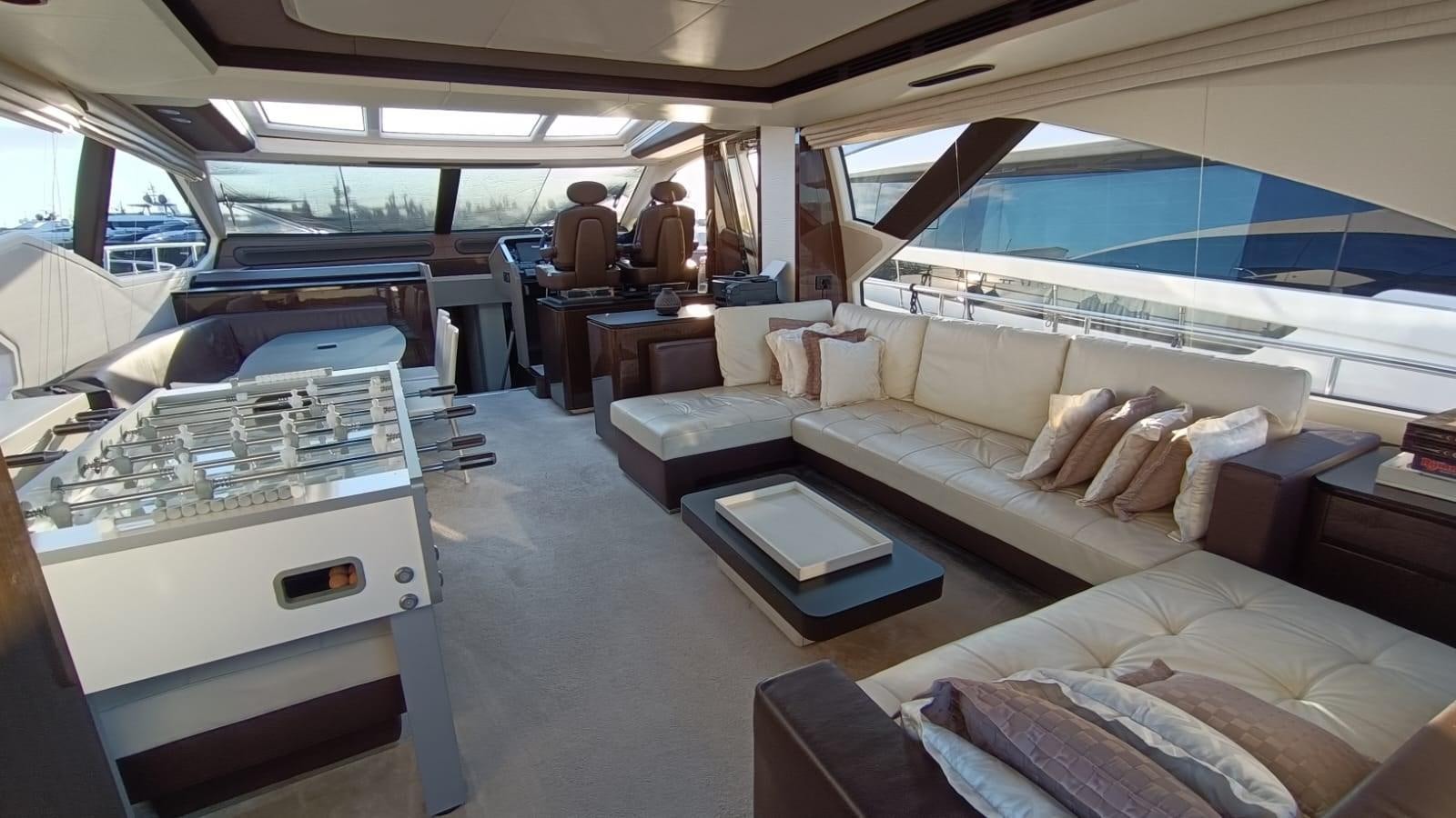 inside of a boat aboard BELLA MIA Yacht for Sale