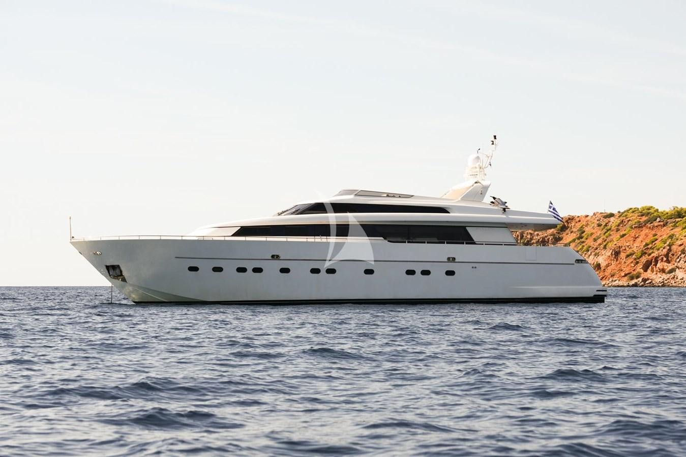 a white yacht in the water aboard SL88 Yacht for Sale