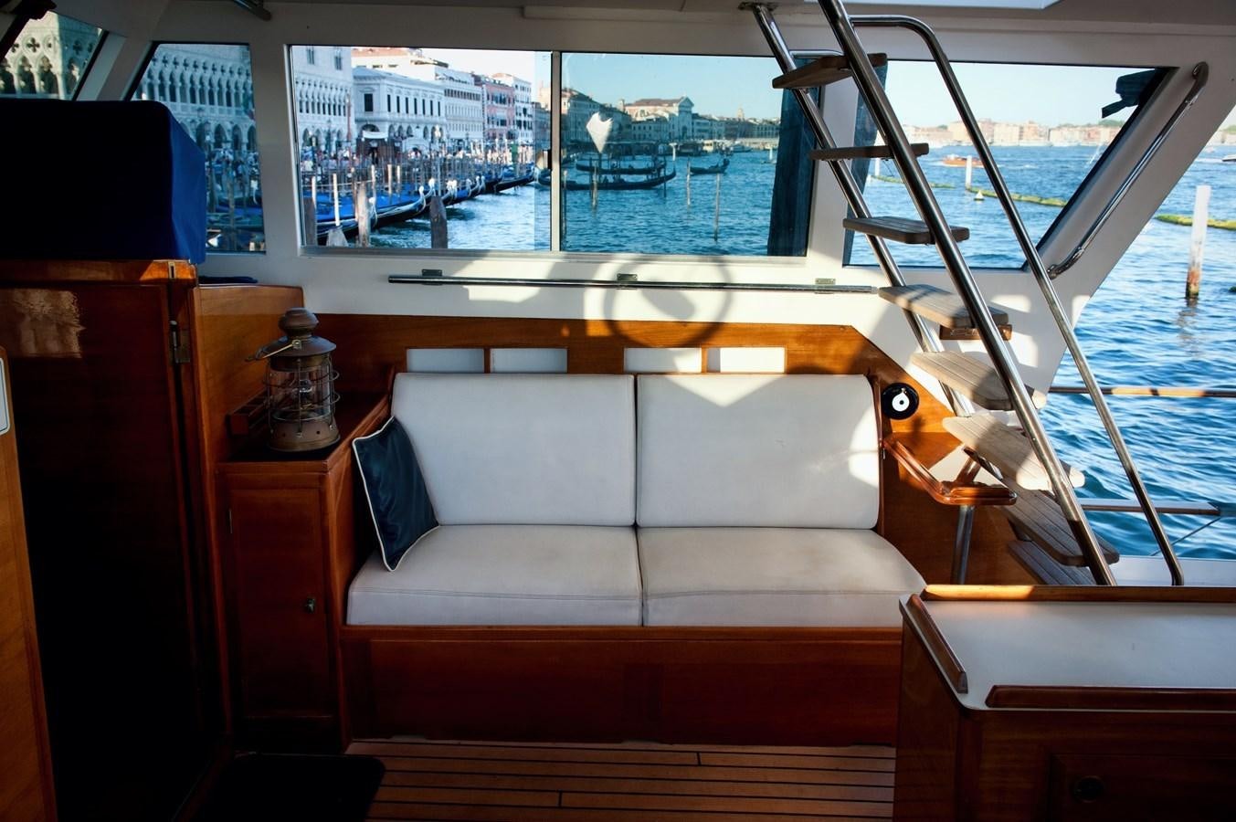 a boat on the water aboard LA BOUFFONNE Yacht for Sale