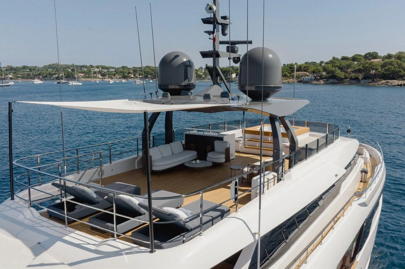 a boat on the water aboard HAIAMI I Yacht for Sale