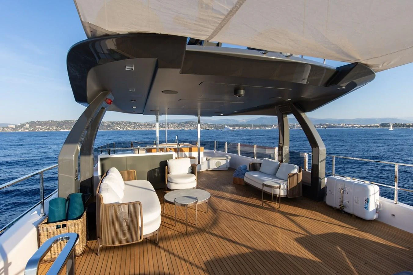 a boat on the water aboard HAIAMI I Yacht for Sale