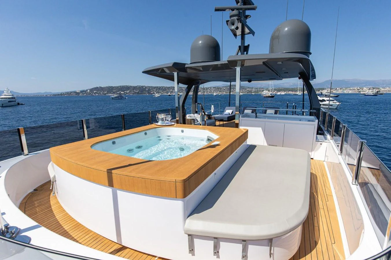 a boat on the water aboard HAIAMI I Yacht for Sale