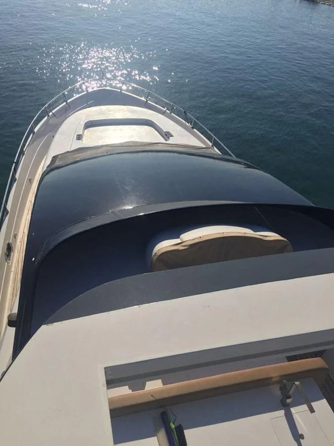 a boat on the water aboard YAIZA Yacht for Sale