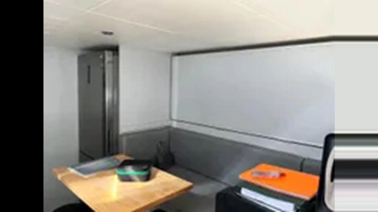 The image showcases a functional and modern interior space within the yacht. aboard 2006 SUNSEEKER PREDATOR 82 Yacht for Sale
