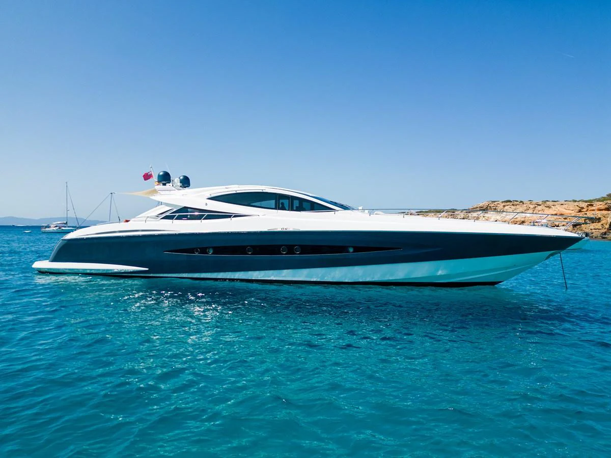 a boat on the water aboard CANADOS 90 #4 Yacht for Sale