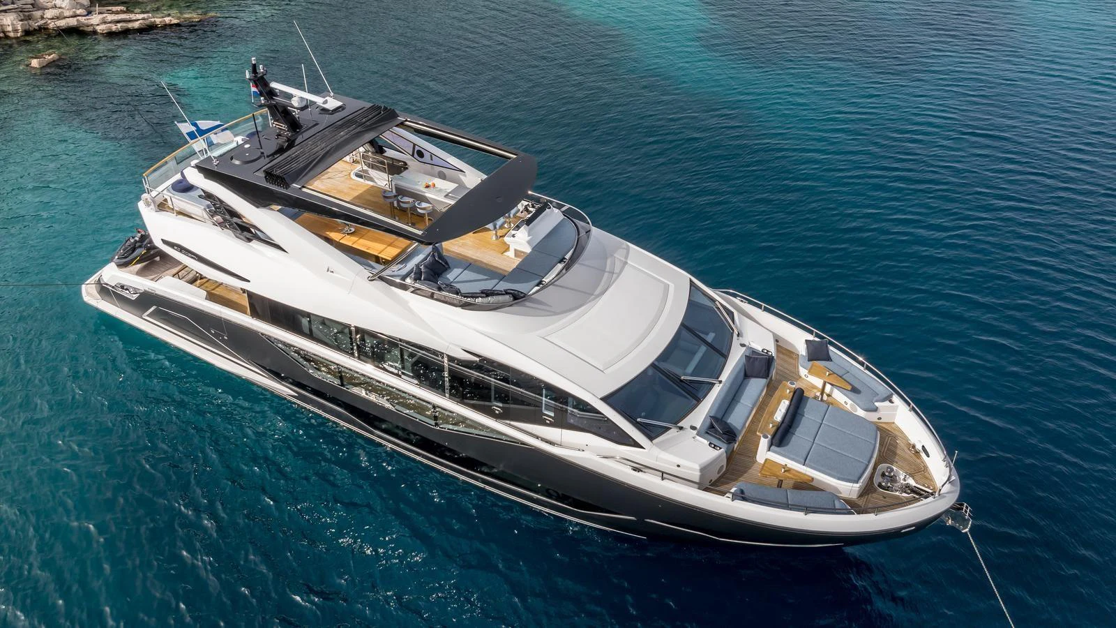 a boat on the water aboard EXIT Yacht for Sale