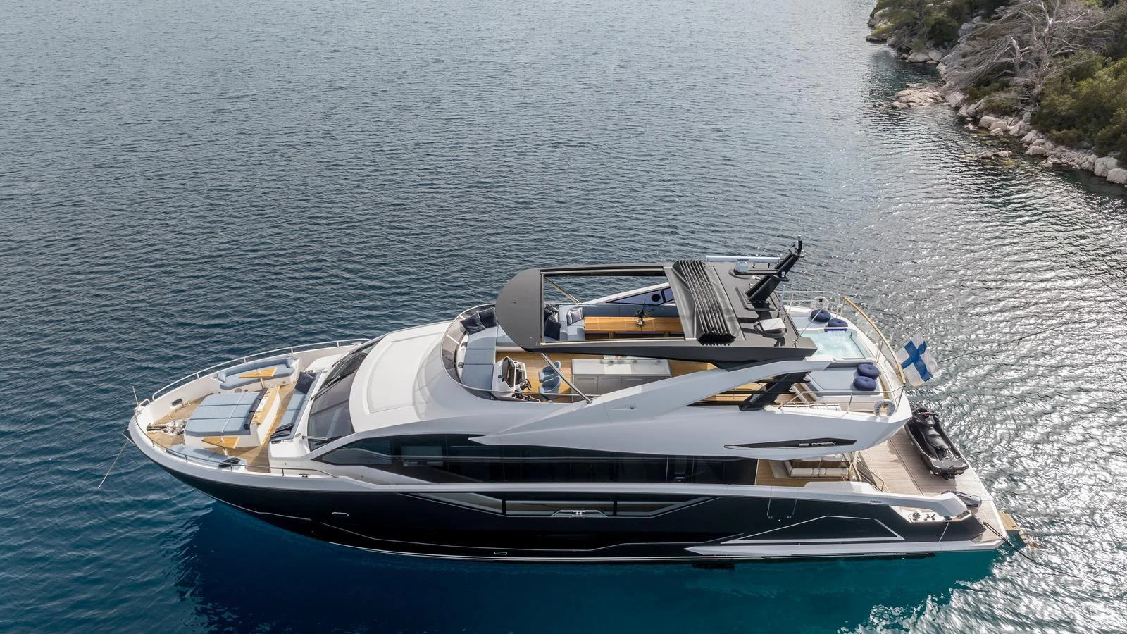 a boat on the water aboard EXIT Yacht for Sale
