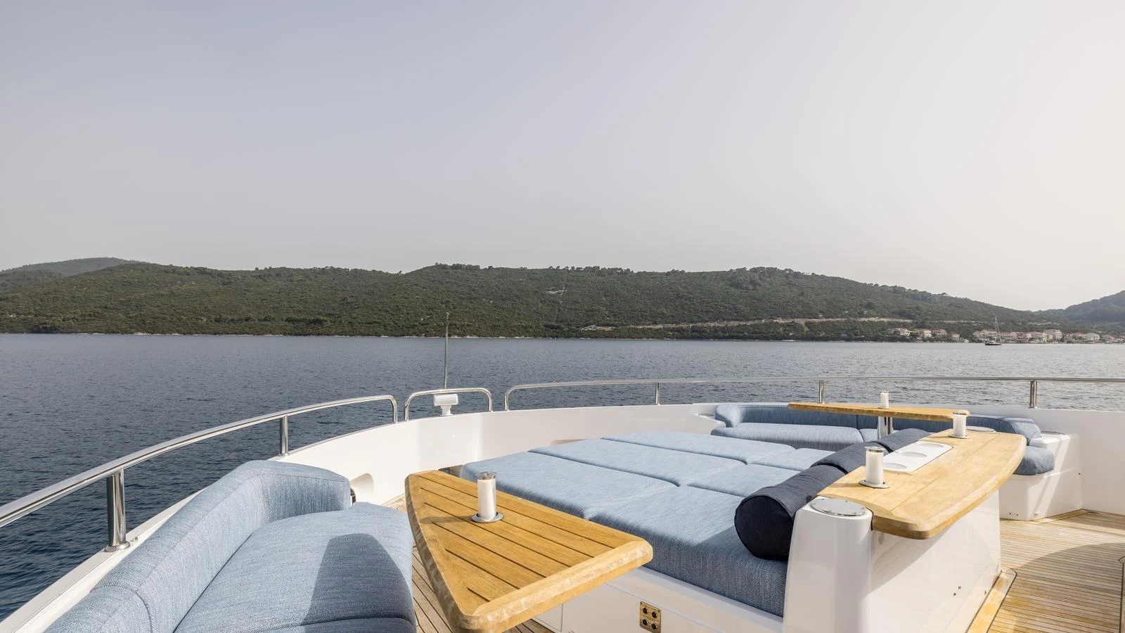 a boat on the water aboard EXIT Yacht for Sale