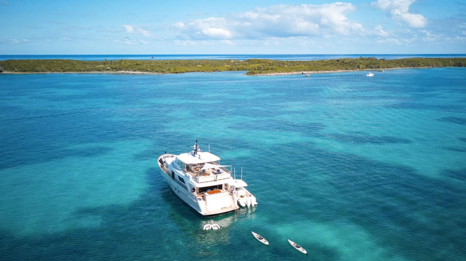 a boat in the water aboard FONTANA Yacht for Sale