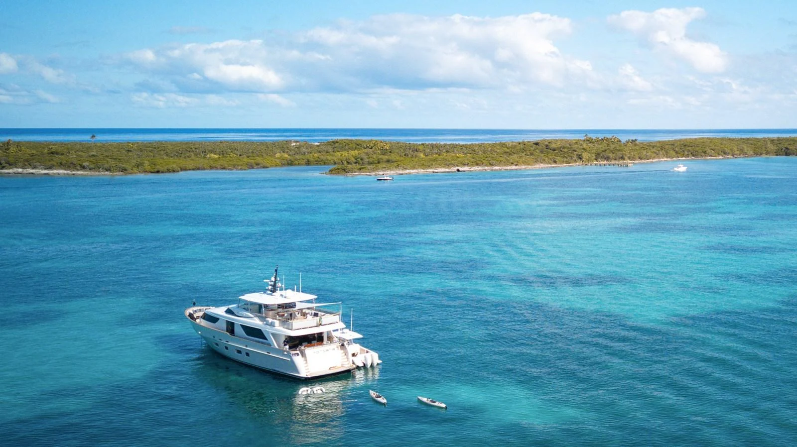 a boat in the water aboard FONTANA Yacht for Sale