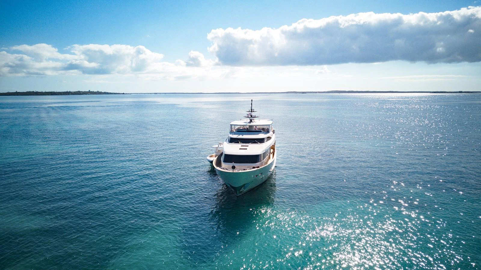 a boat in the water aboard FONTANA Yacht for Sale