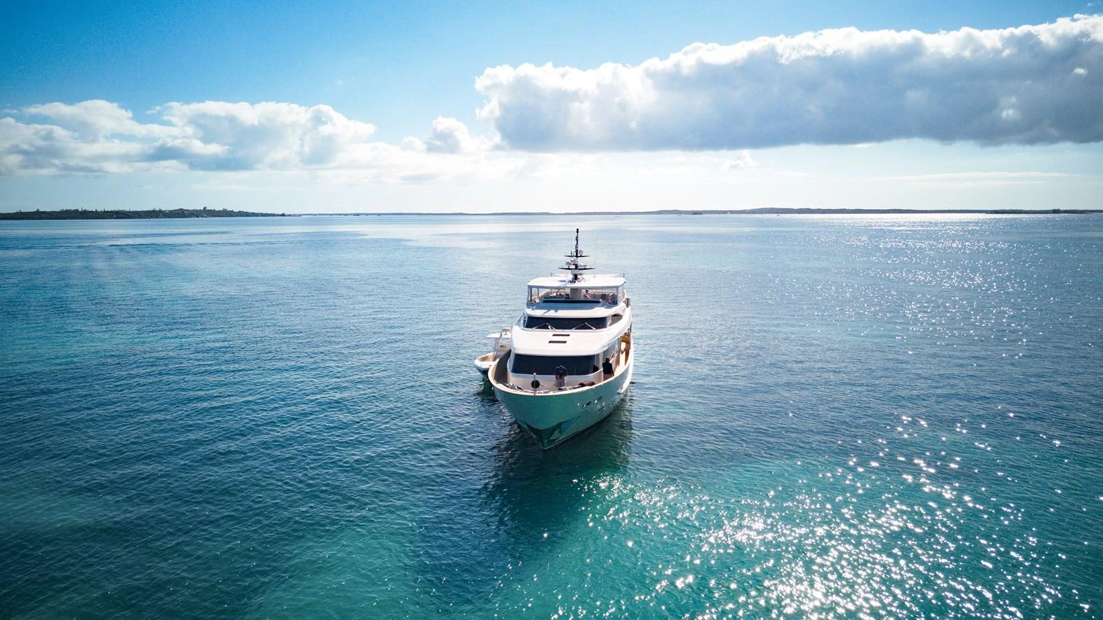 a boat in the water aboard FONTANA Yacht for Sale