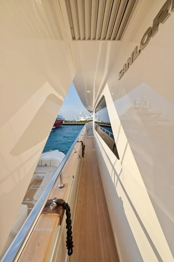 a boat on the water aboard FONTANA Yacht for Sale