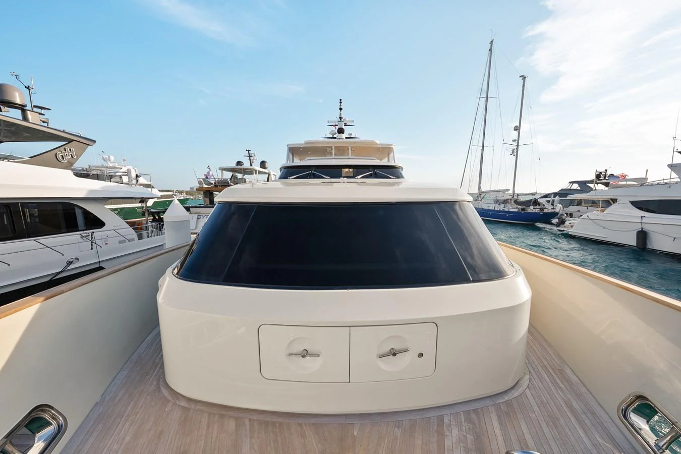 a boat in the water aboard FONTANA Yacht for Sale