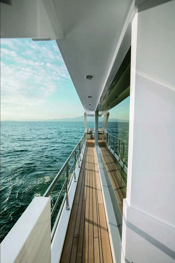a boat on the water aboard SHABBY OF THE SEAS Yacht for Sale