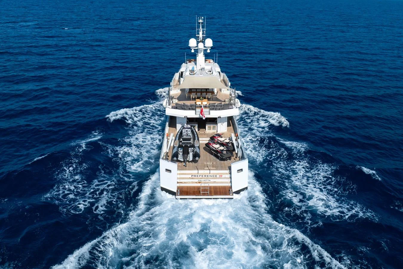 a ship in the water aboard PREFERENCE 19 Yacht for Sale