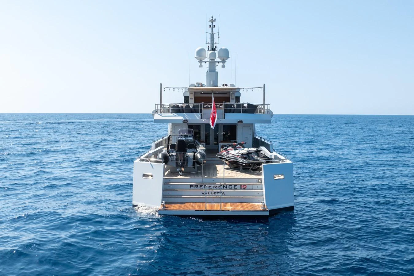 a boat in the water aboard PREFERENCE 19 Yacht for Sale