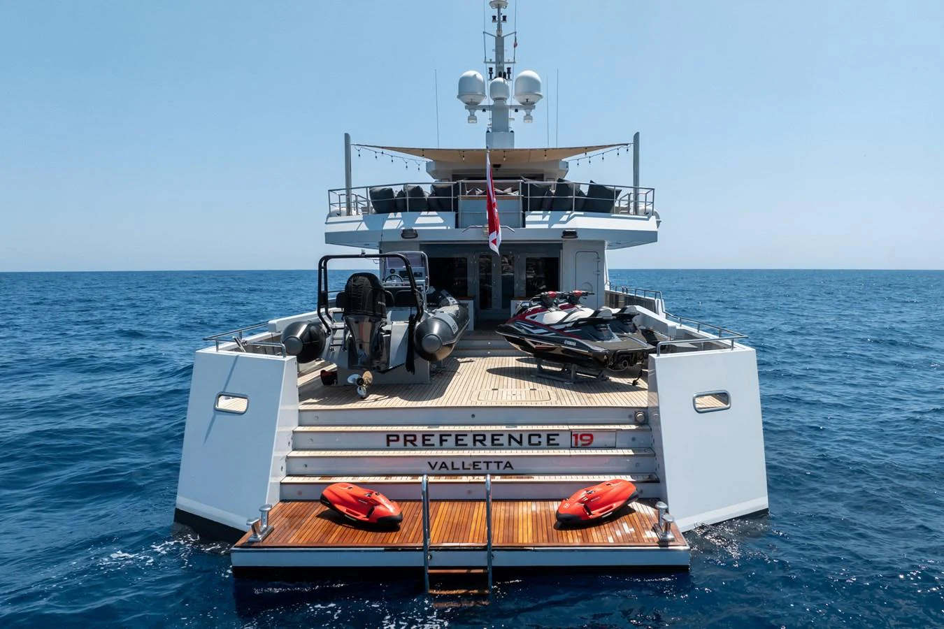 a boat on the water aboard PREFERENCE 19 Yacht for Sale