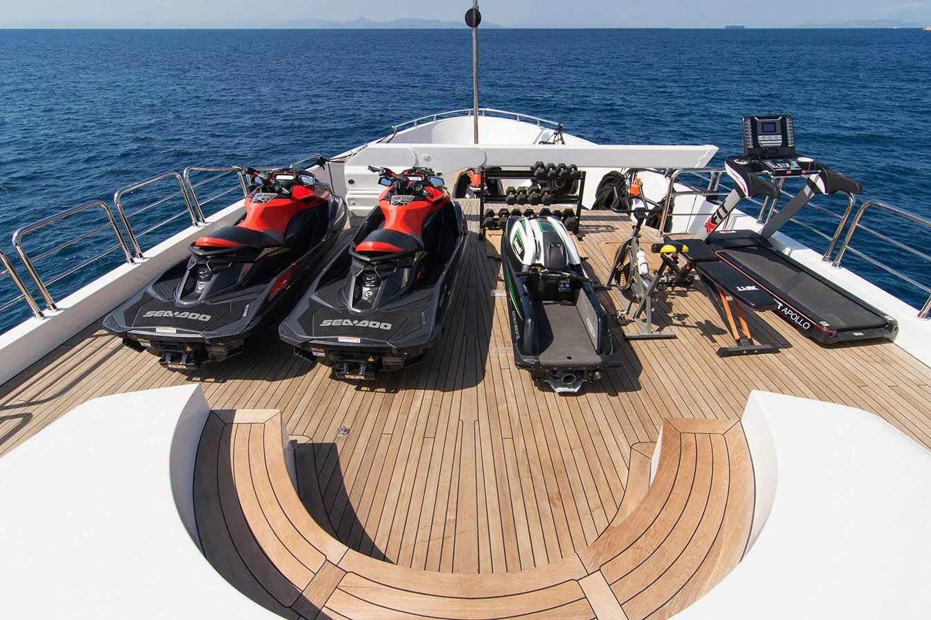 a boat on the water aboard HALLO Yacht for Sale