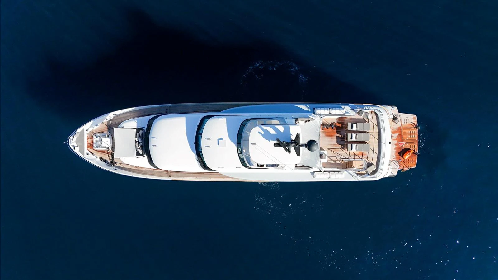 a close-up of a space ship aboard ARCHIPELAGO Yacht for Sale