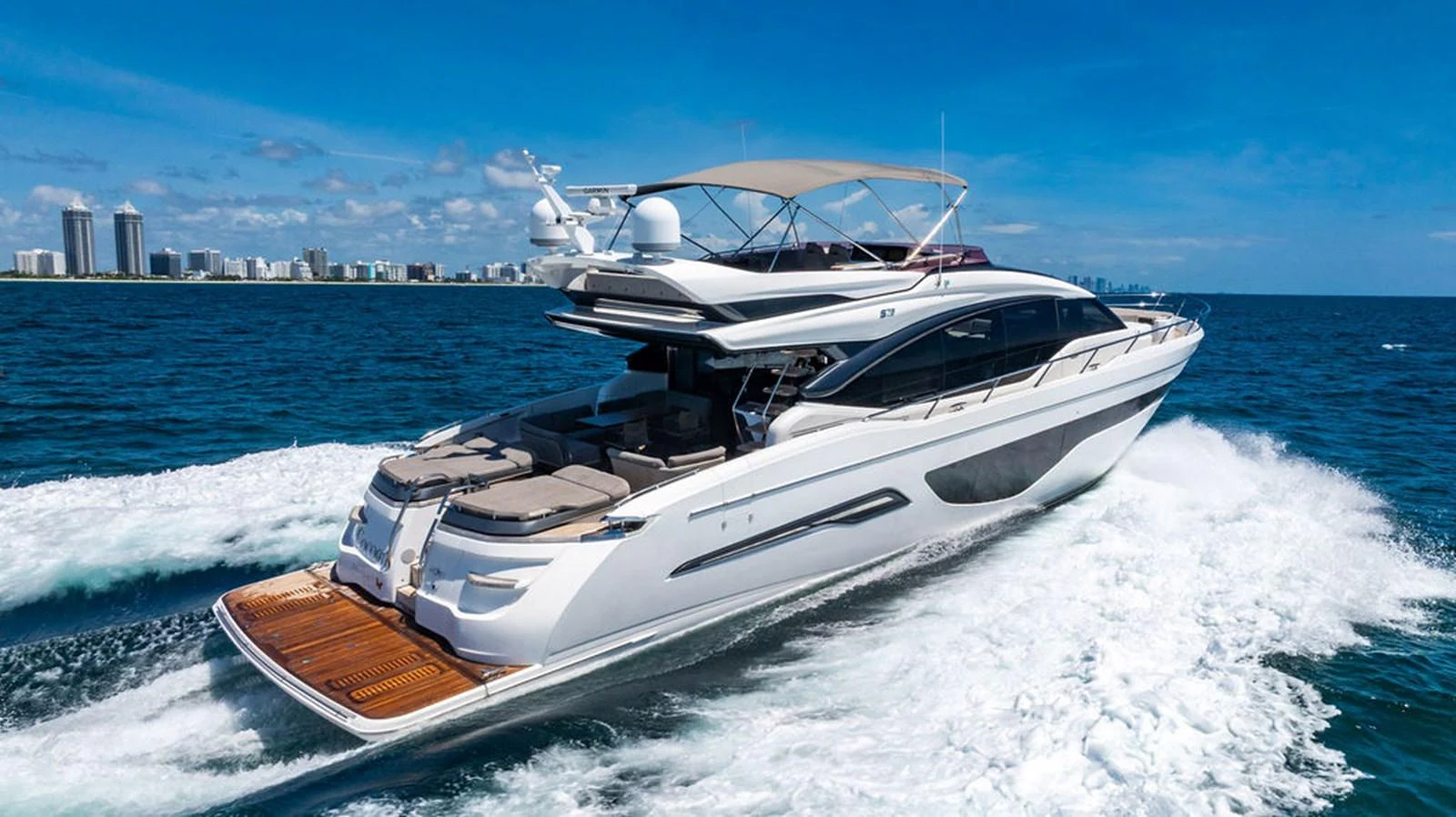 a boat on the water aboard COCOON Yacht for Sale