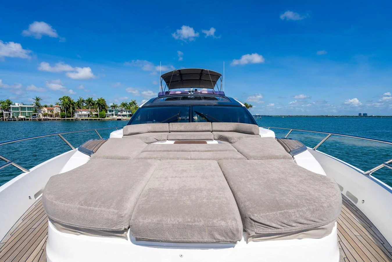 a boat on a boat aboard COCOON Yacht for Sale