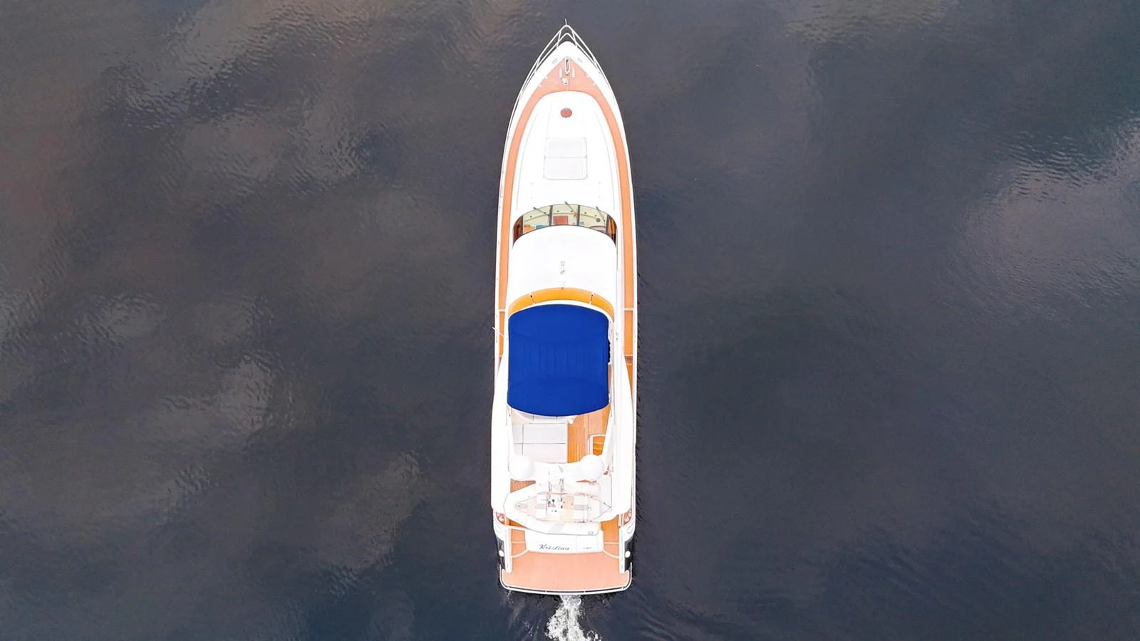 a space shuttle in the sky aboard ANDREA'S REVENGE Yacht for Sale