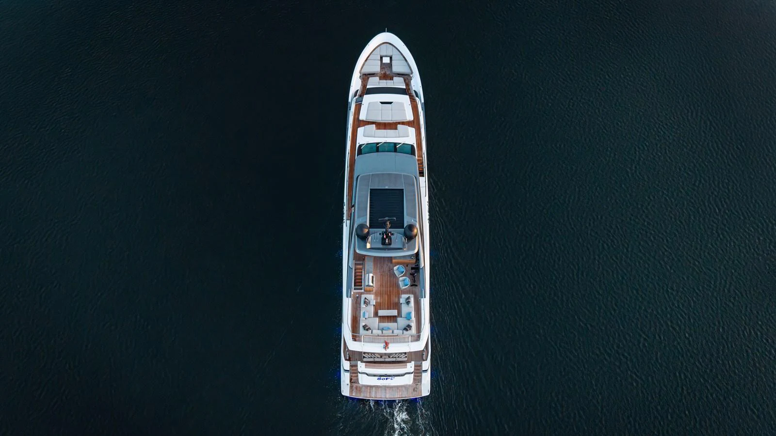a toy space ship aboard SANLORENZO SL120/778 Yacht for Sale