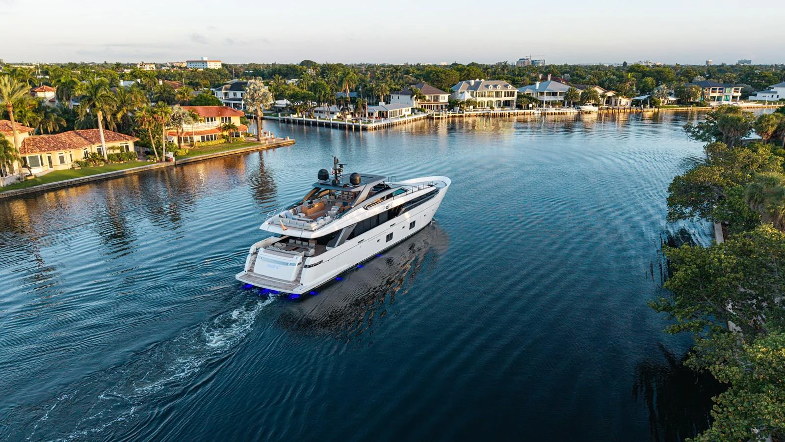 a boat on the water aboard SANLORENZO SL120/778 Yacht for Sale
