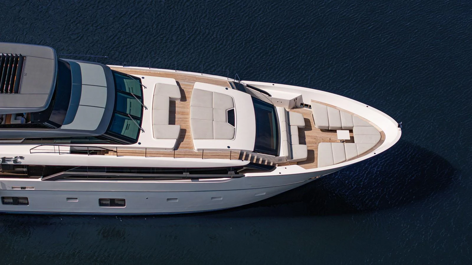 a boat on the water aboard SANLORENZO SL120/778 Yacht for Sale