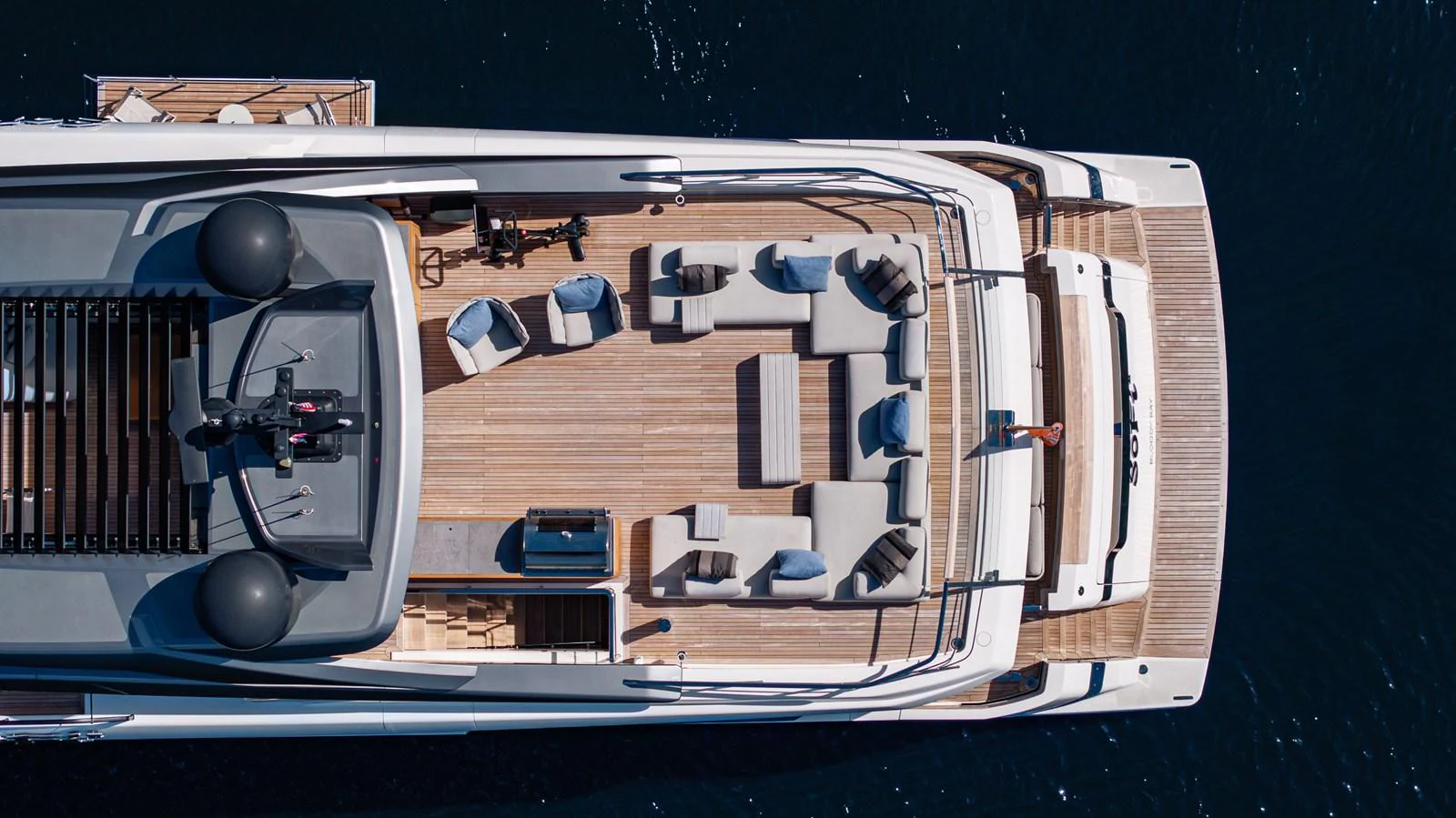 a model of a house aboard SANLORENZO SL120/778 Yacht for Sale