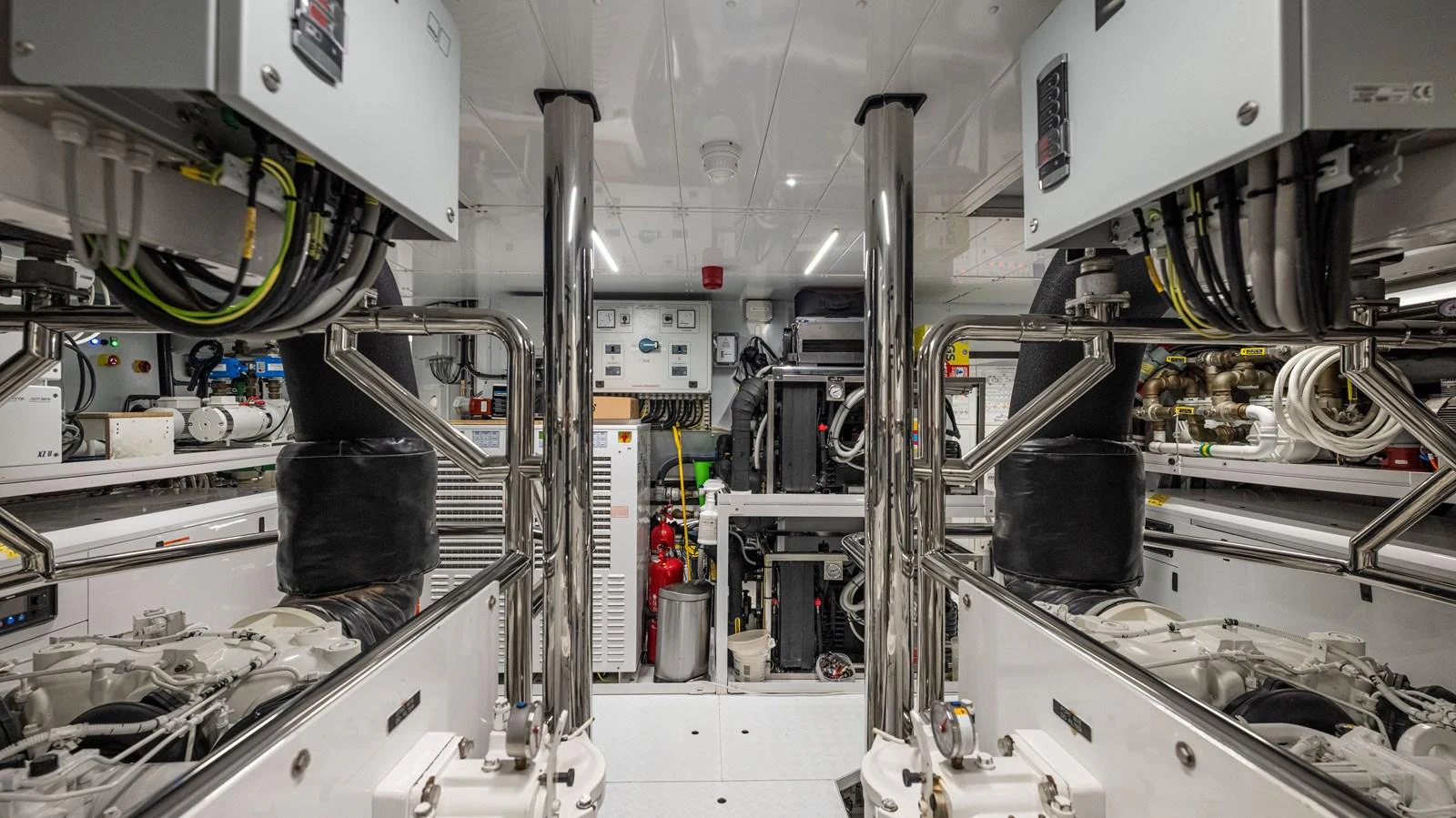 a close-up of a machine aboard SANLORENZO SL120/778 Yacht for Sale