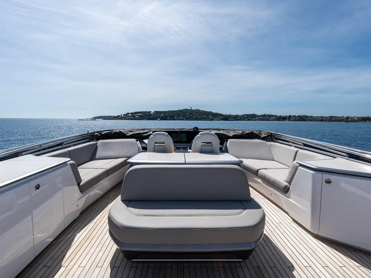 a boat on the water aboard PRINCESS S80 Yacht for Sale