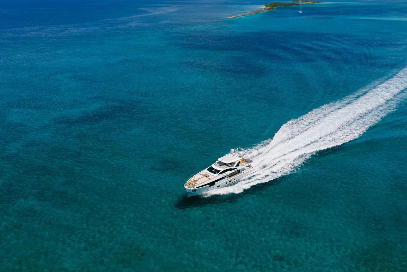 a boat on the water aboard CARPE DIEM Yacht for Sale