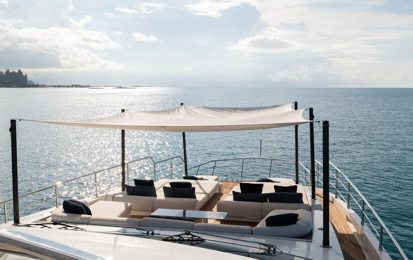 a boat on the water aboard CARPE DIEM Yacht for Sale