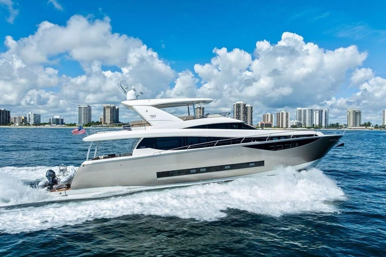 a boat on the water aboard ELEVATION Yacht for Sale