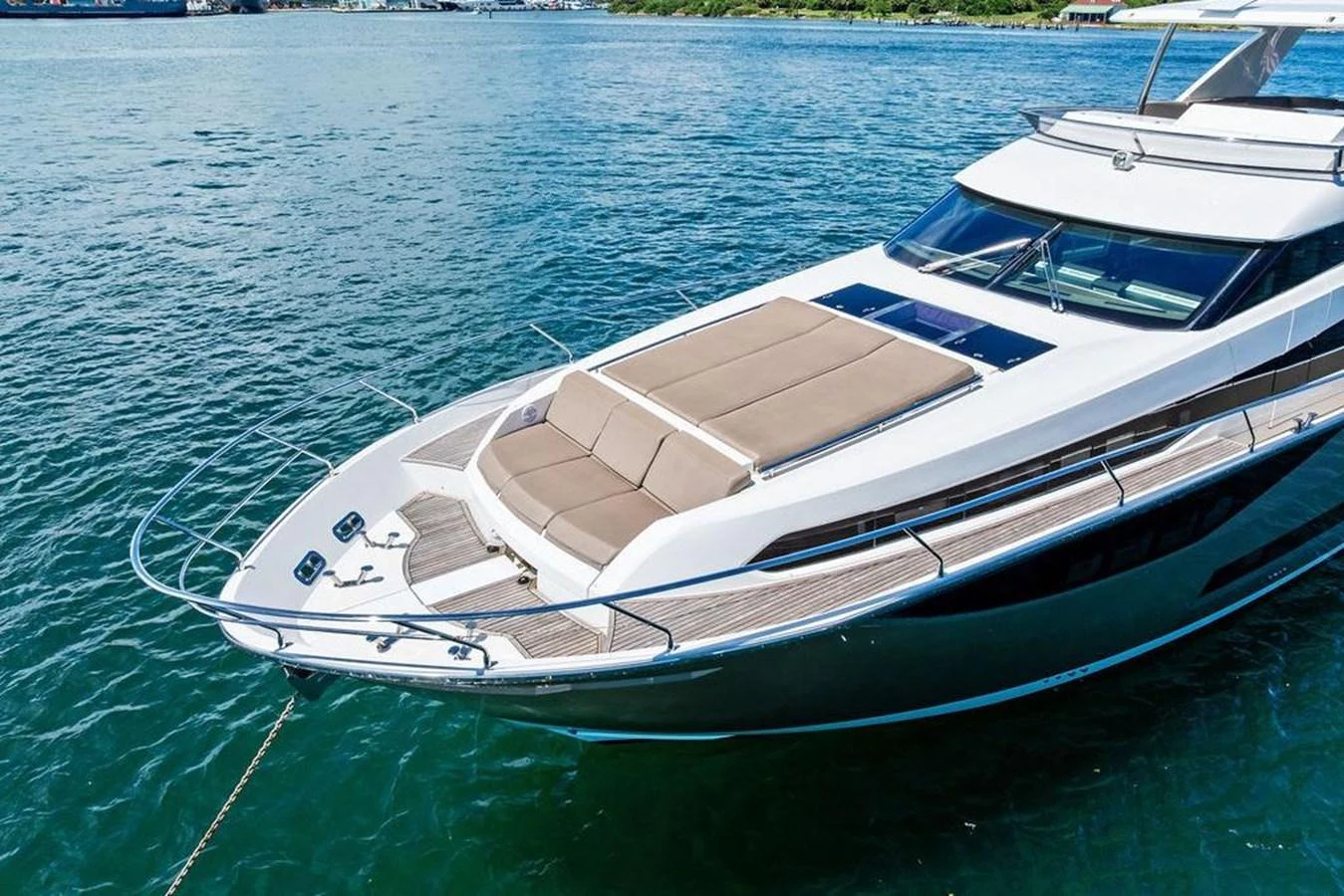 a boat on the water aboard ELEVATION Yacht for Sale