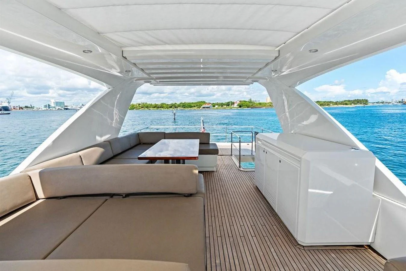 a boat on the water aboard ELEVATION Yacht for Sale