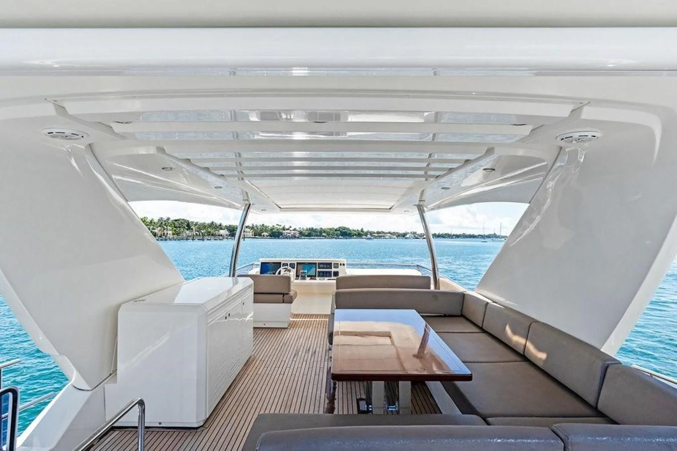 a boat on the water aboard ELEVATION Yacht for Sale